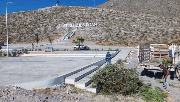 Refuerzan limpieza en Cuatro Ciénegas