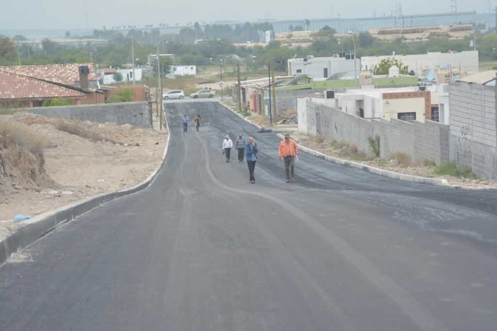 Concluye la obra de Pavimentación 