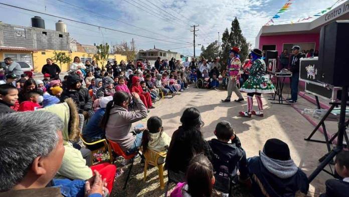 Festejan a niños del Centro de Prevención