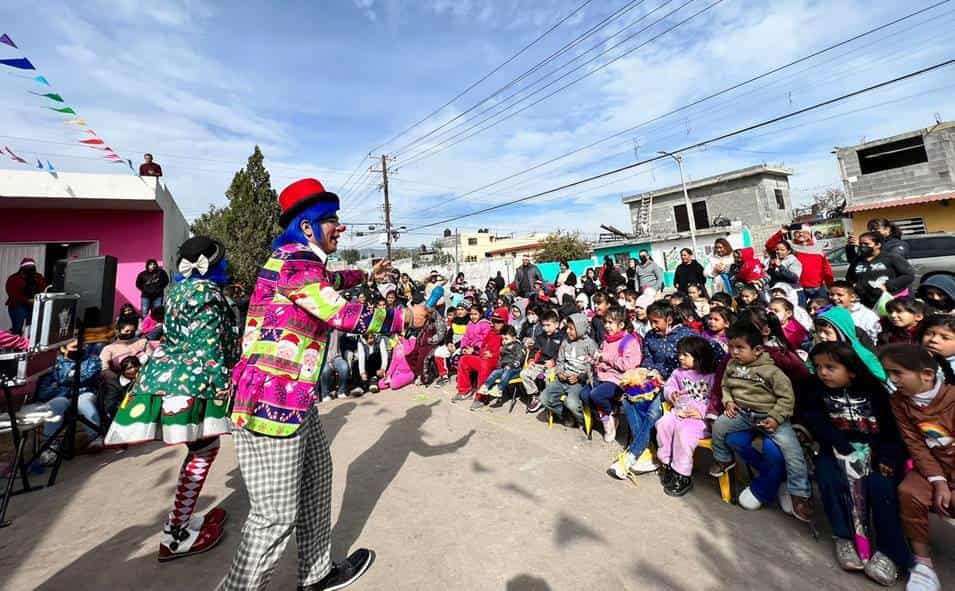 Festejan a niños del Centro de Prevención