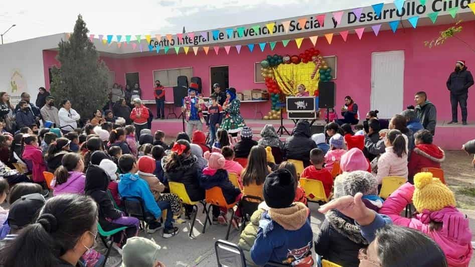 Festejan a niños del Centro de Prevención