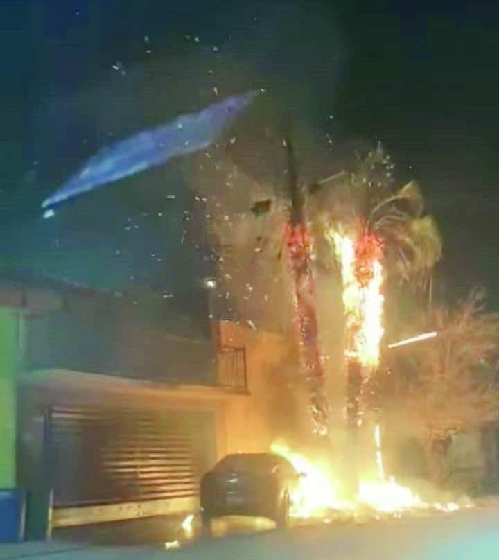 Causa cuete quemazón