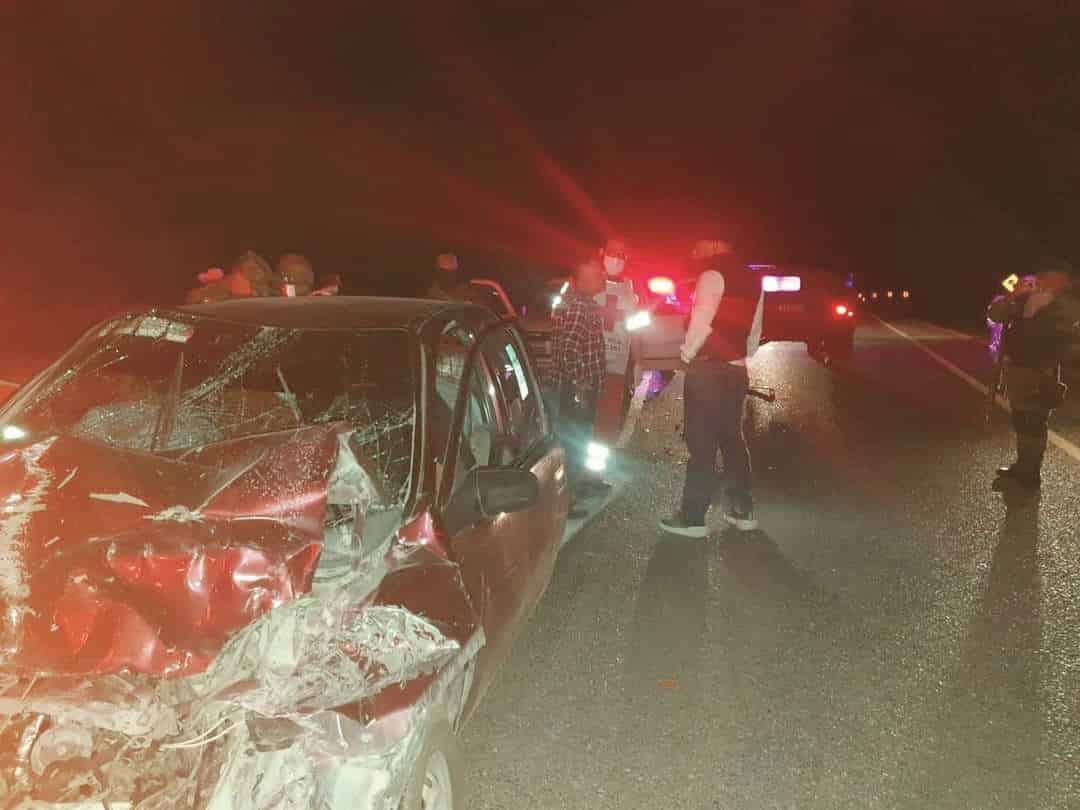 ‘Escapa’ de militares y desgracia a familia