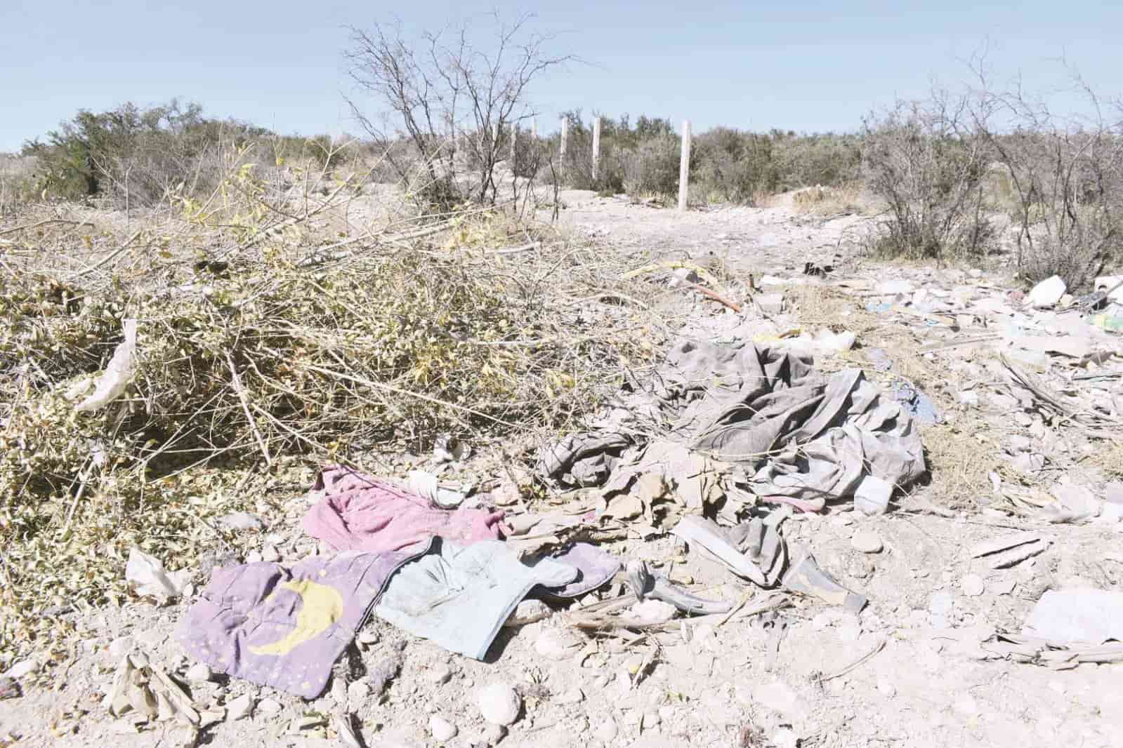Denuncian vecinos basurero clandestino