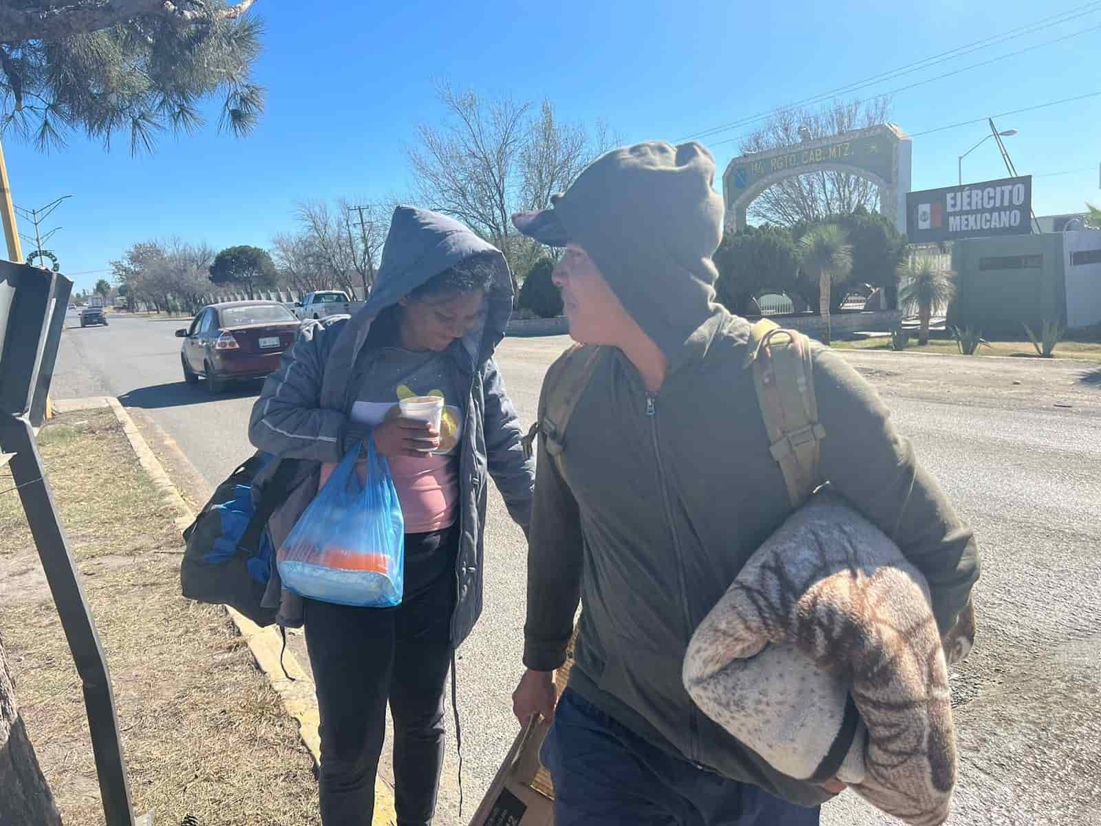 Difícil peregrinar De los migrantes