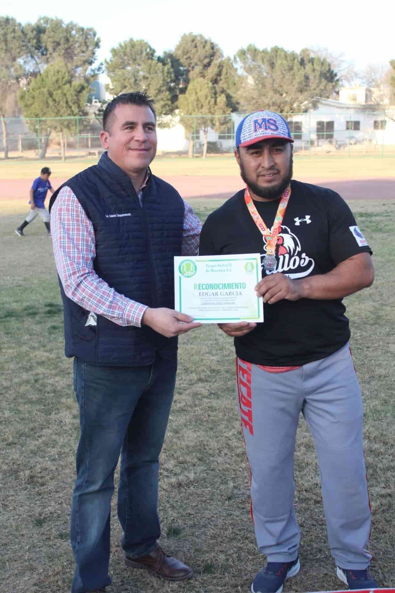 Premiaron a campeones individuales