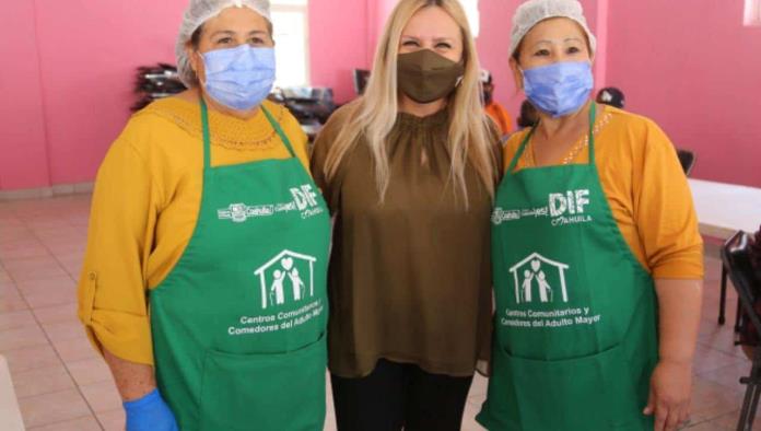 DIF Coahuila apoya a comedores de abuelitos