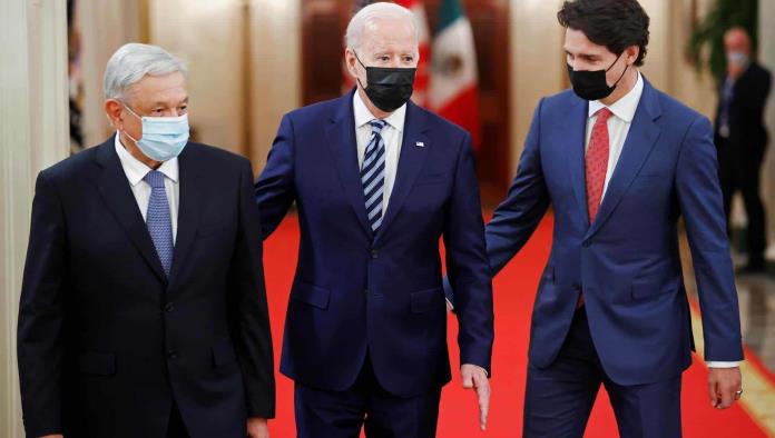 Esta fue la cena de AMLO, Biden y Trudeau