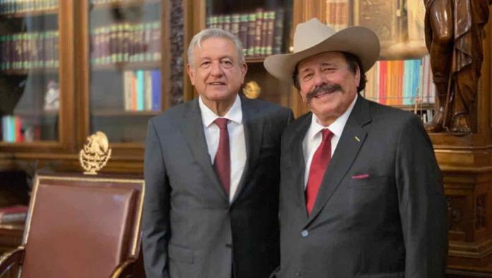 Respalda AMLO a Guadiana como candidato de Morena en Coahuila