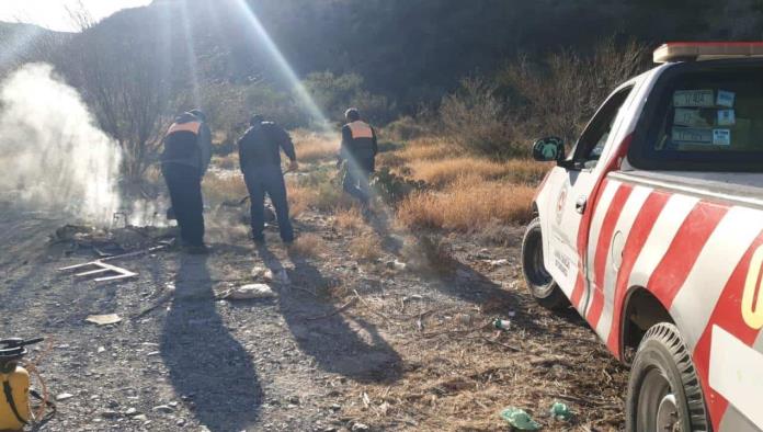 Controlan incendio en Cuatro Ciénegas