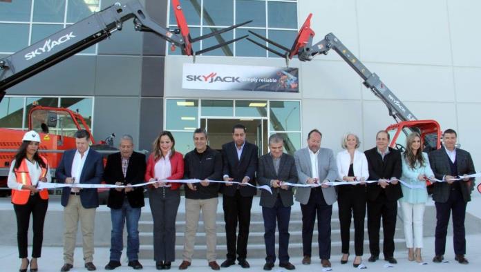 Inaugura MARS empresa SkyJack