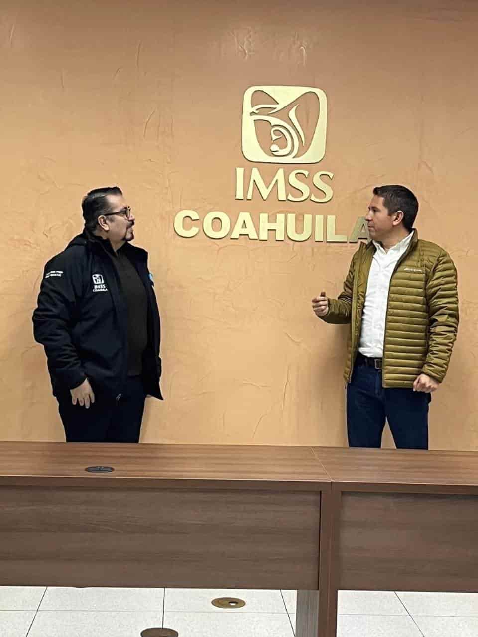 Visita Hugo al Titular del IMSS