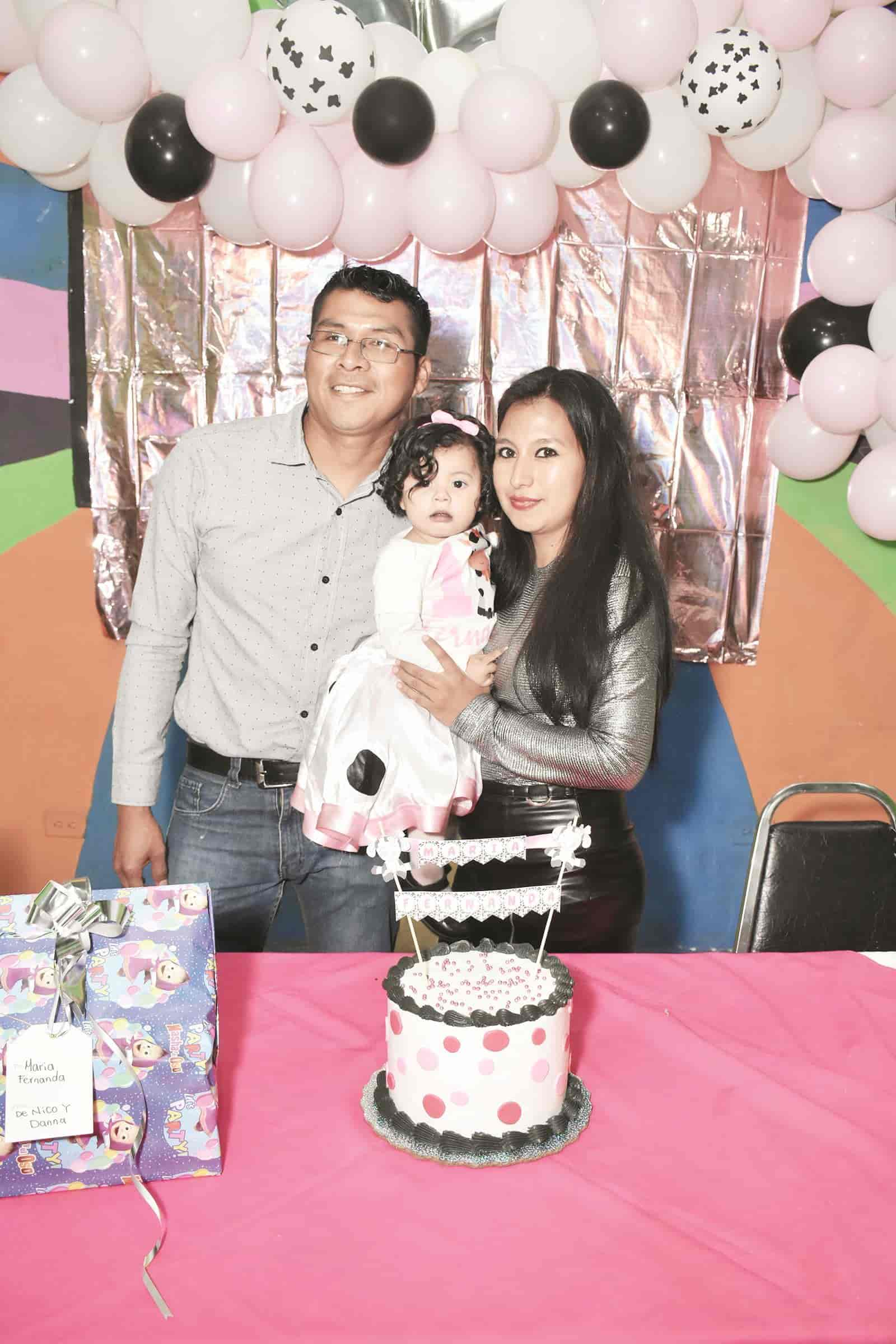 El primer cumpleaños de María Fernanda