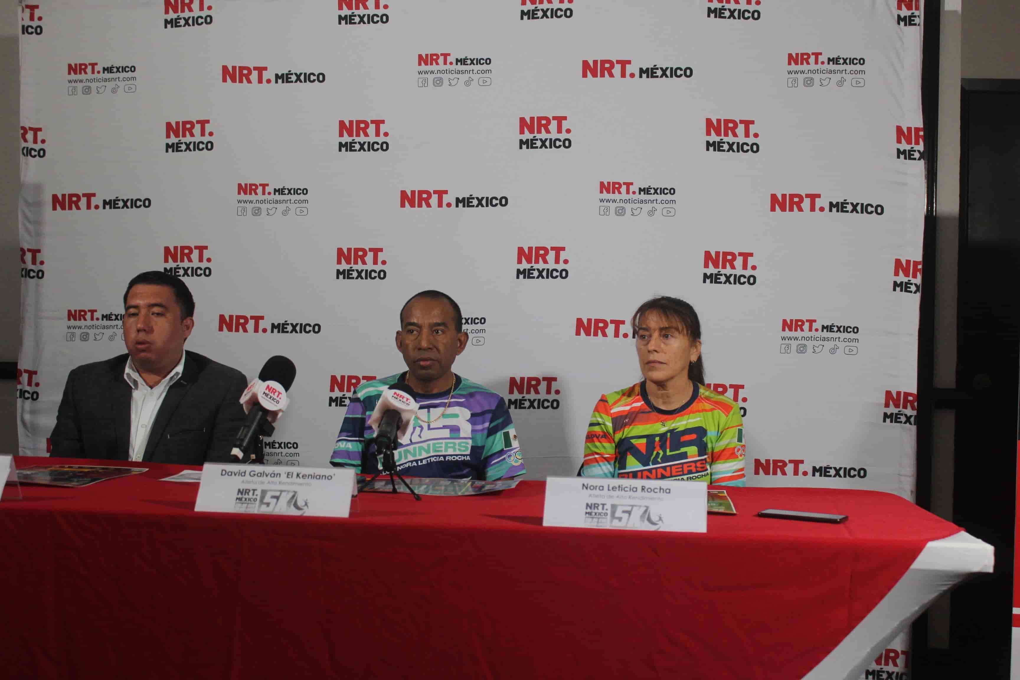 Hubo rueda de prensa en 5-K NRT Hubo rueda de prensa en 5-K NRT