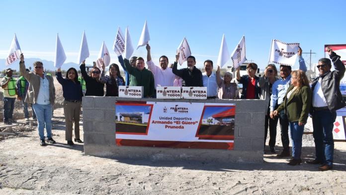 Arranca construcción de Unidad Deportiva
