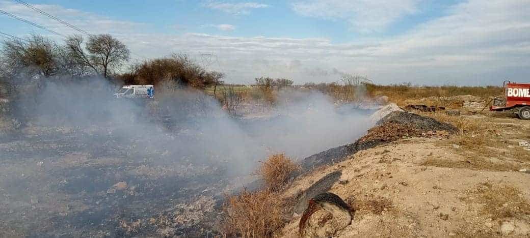 Sofocan incendio en la “Cascajera” 
