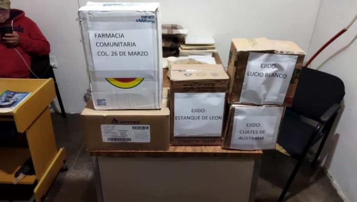 Donan medicamento pediátrico a Ciénegas