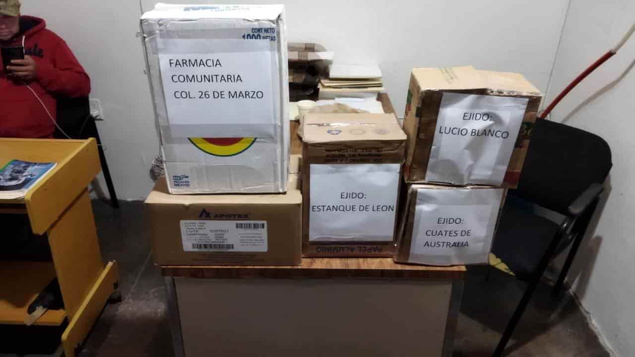 Donan medicamento pediátrico a Ciénegas
