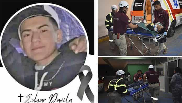 El jovencito no pudo recuperarse, perdiendo la vida dentro de la clínica 7 del Seguro Social.