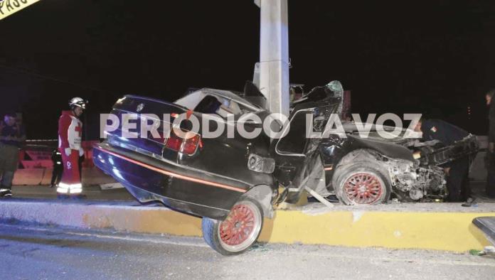 Pierde la vida joven monclovense en accidente vial