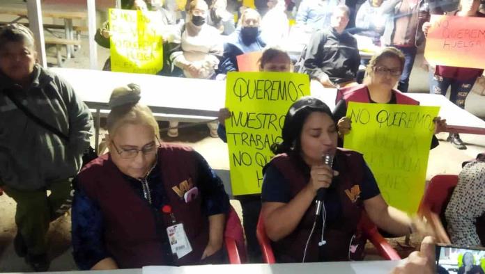 Confronta a obreros posible huelga en VU