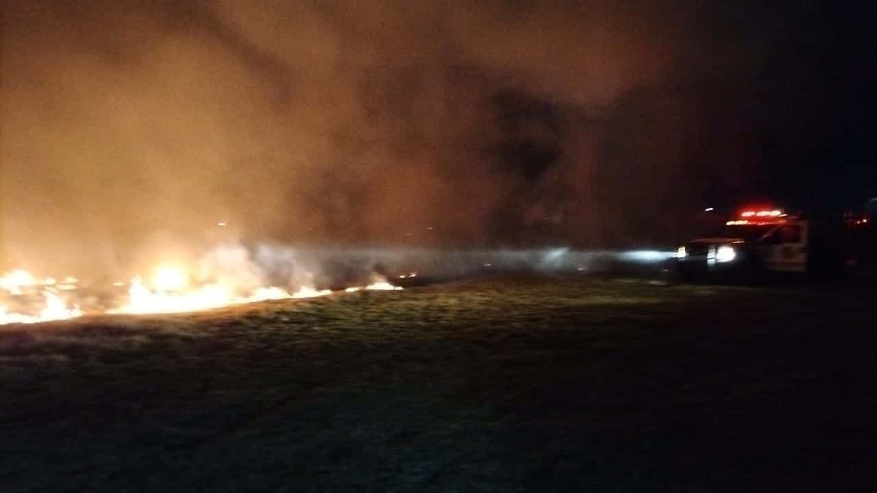 Por fortuna se logró sofocar a tiempo el fuego.