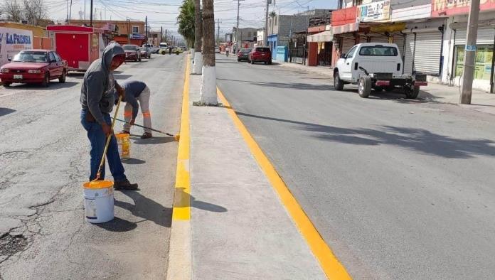 Embellece Frontera principales avenidas