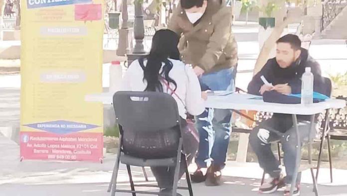 Interesa mano de obra sambonense