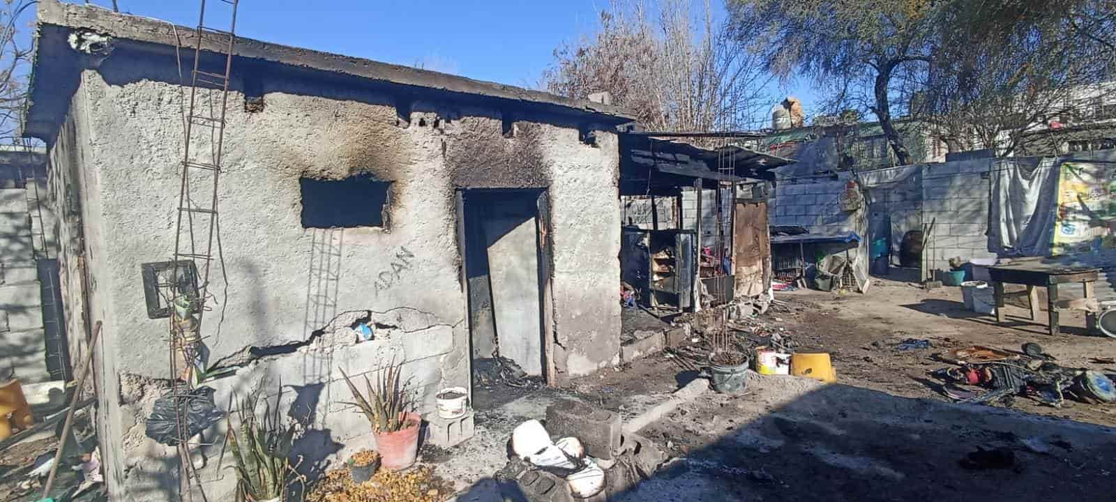 Cristo y Virgen de Guadalupe quedan intactos después de un fuerte incendio
