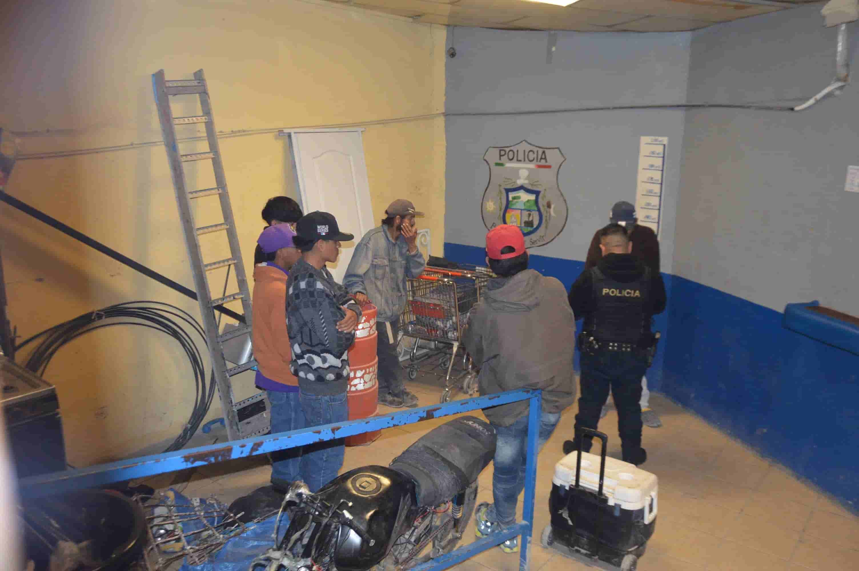 El operativo se llevó a cabo en el sector sur de la ciudad tras varios reportes.