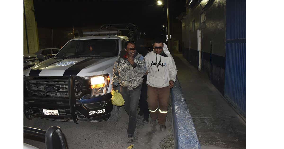 Los detenidos fueron trasladados a la Comandancia tras las faltas cometidas.