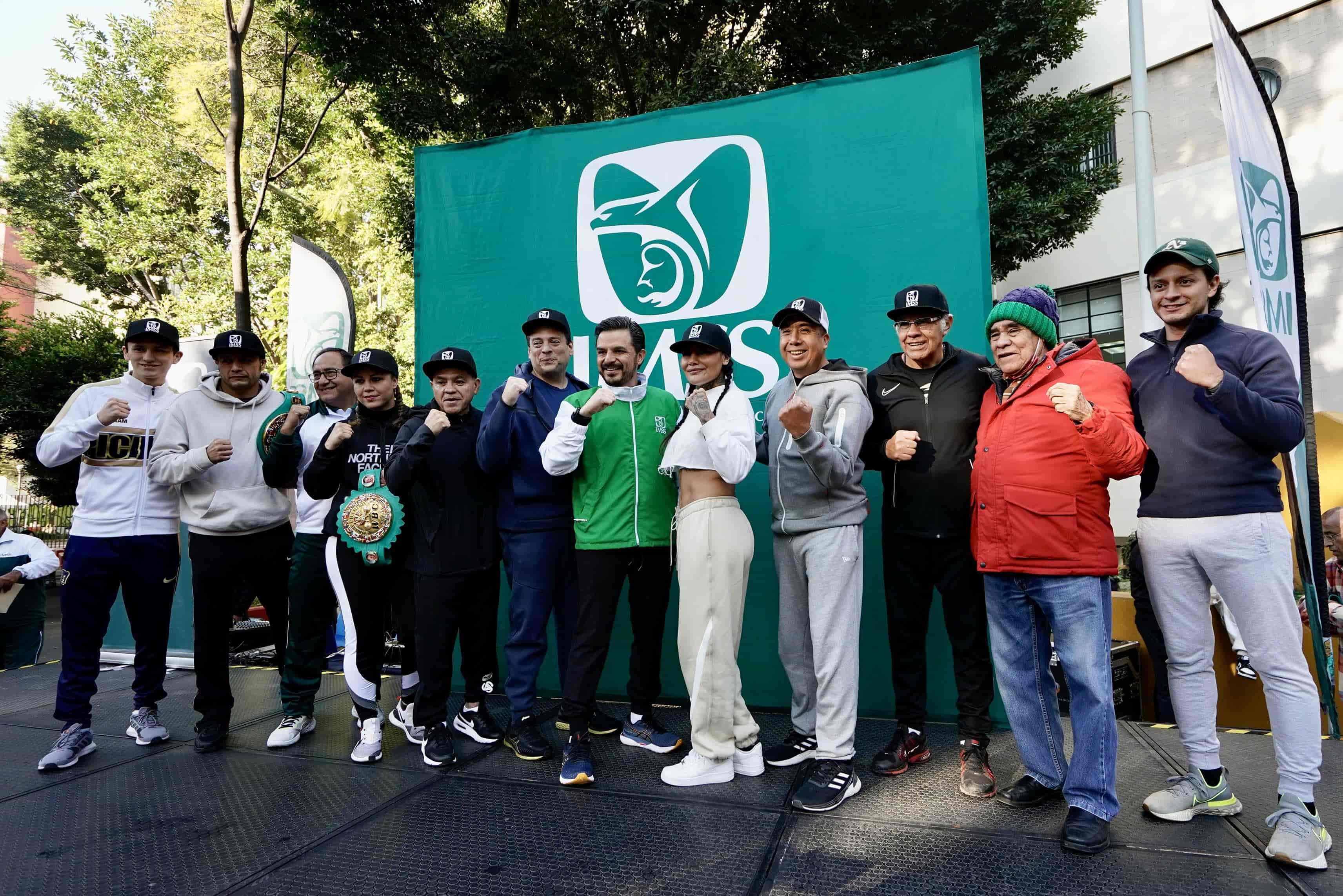Realiza IMSS jornada con campeones de box