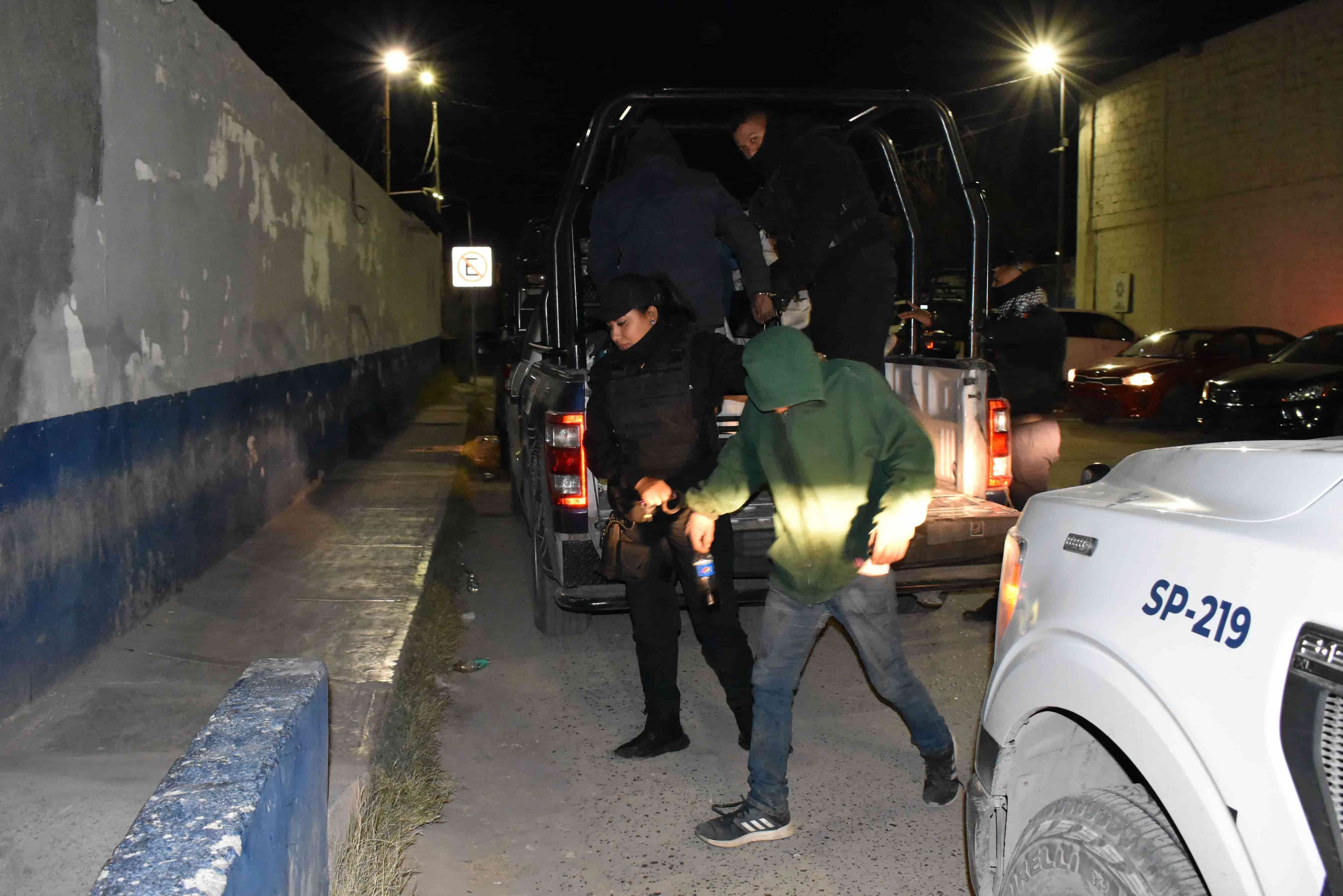 Los tres se intoxicaban en las calles de la colonia Praderas del Sur.