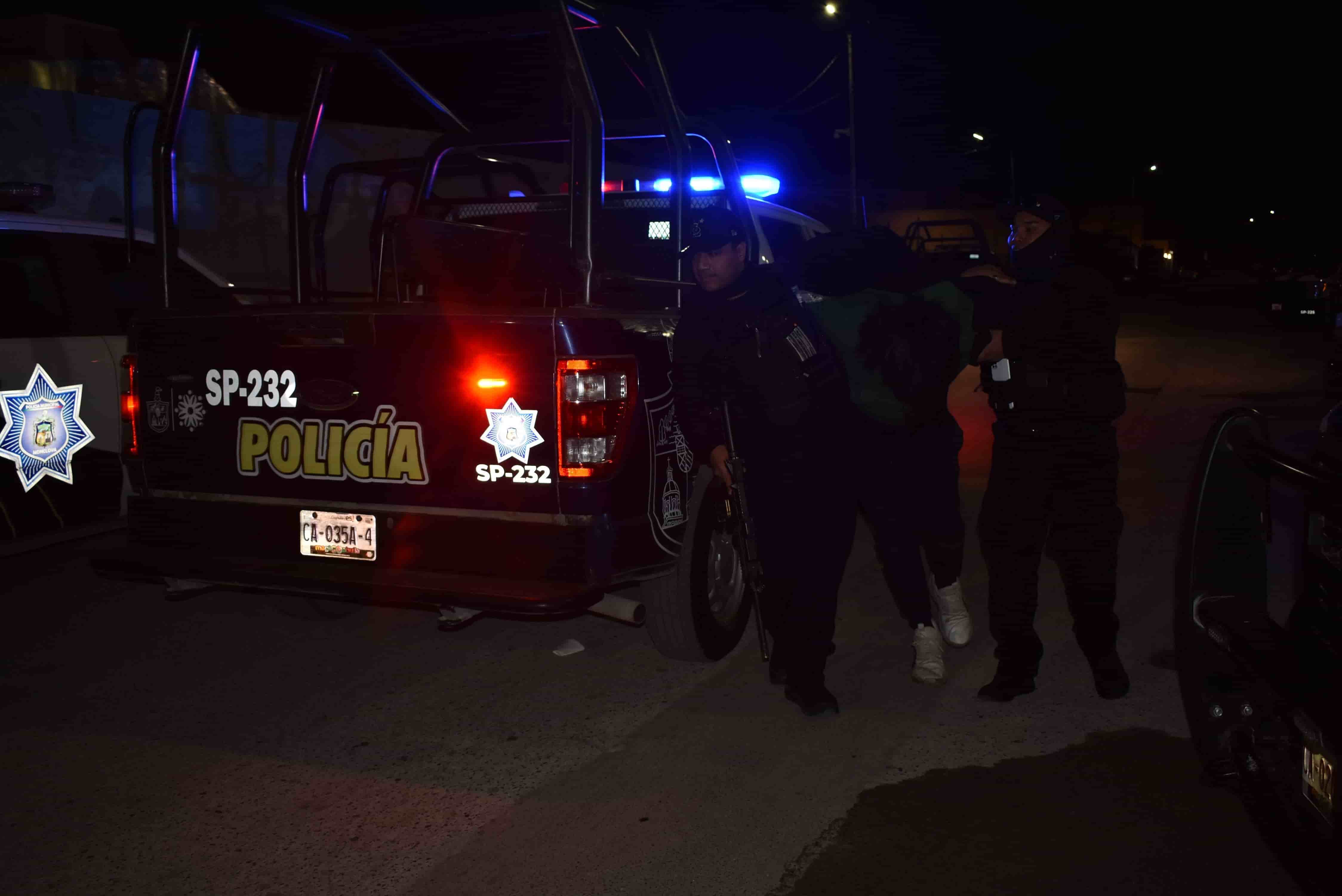El ebrio conductor fue detenido tras una intensa persecución.