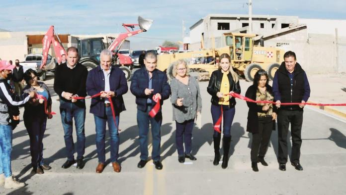 Entrega MARS obra de pavimentación