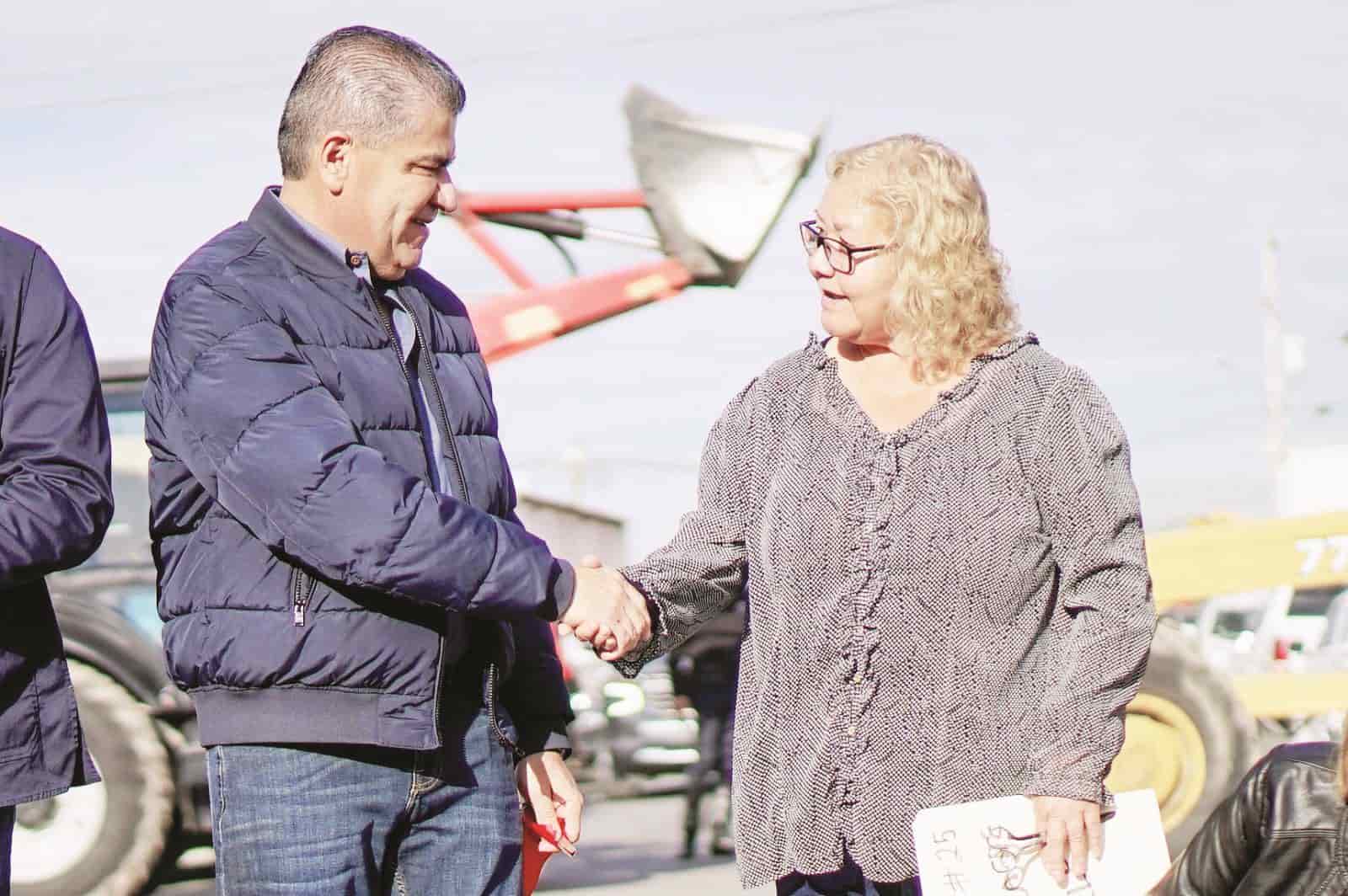 Entrega MARS obra de pavimentación