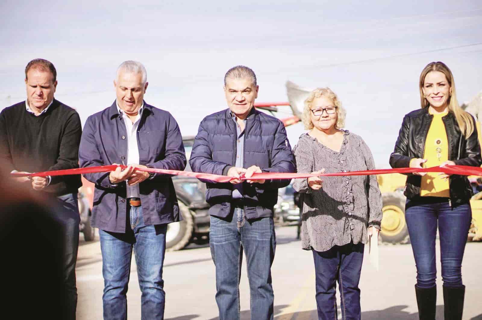Entrega MARS obra de pavimentación