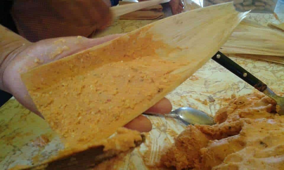 Listos los tamales para la Candelaria