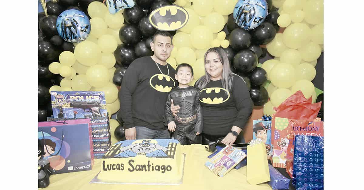 Celebran a Lucas Santiago