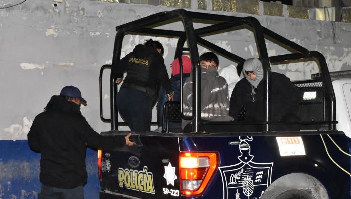 Encierran a escandalosos