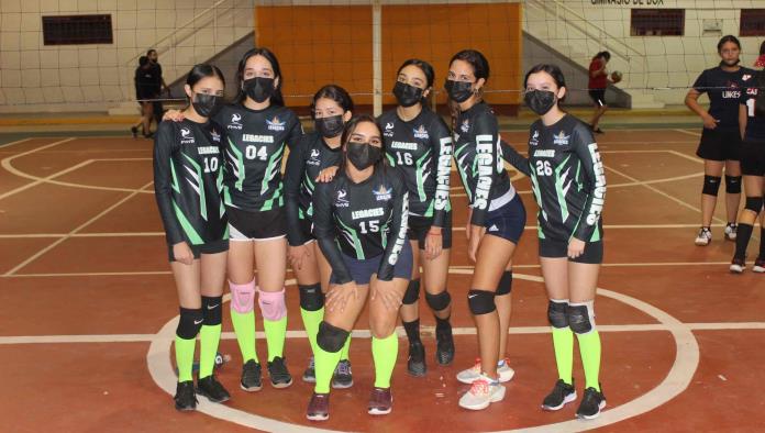 Pegan Linces 2-1 en sets de voleibol  