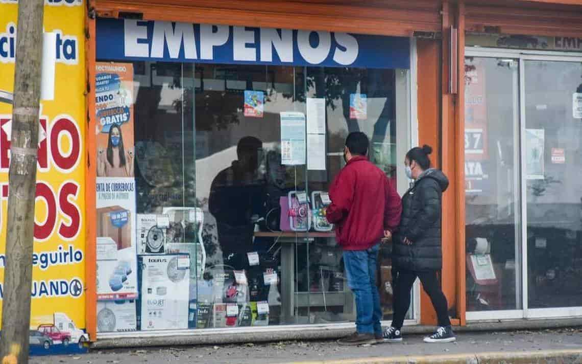Pese a crisis no aumentan los empeños