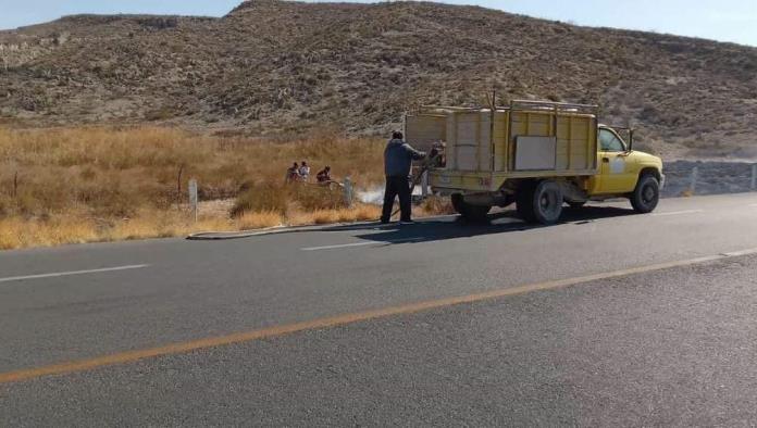 Apaga Ciénegas Incendio forestal