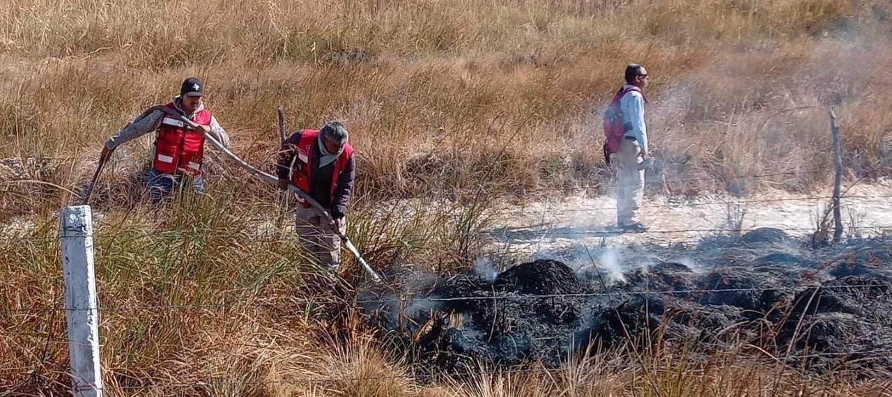 Apaga Ciénegas Incendio forestal
