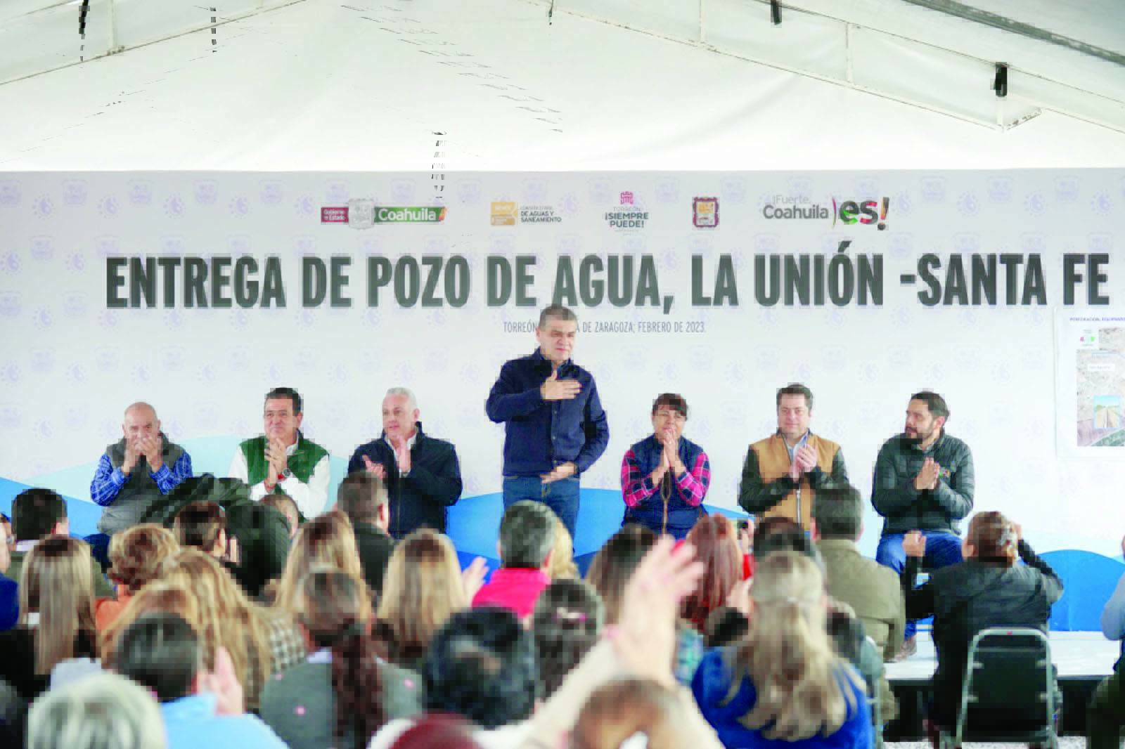 Entrega Coahuila Obras Hidráulicas