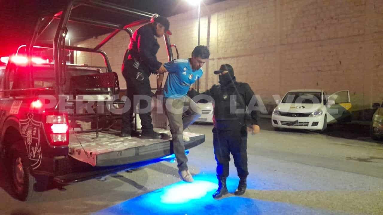 Manuel Alejandro Lara fue remitido a las celdas municipales por inhalar sustancias tóxicas.