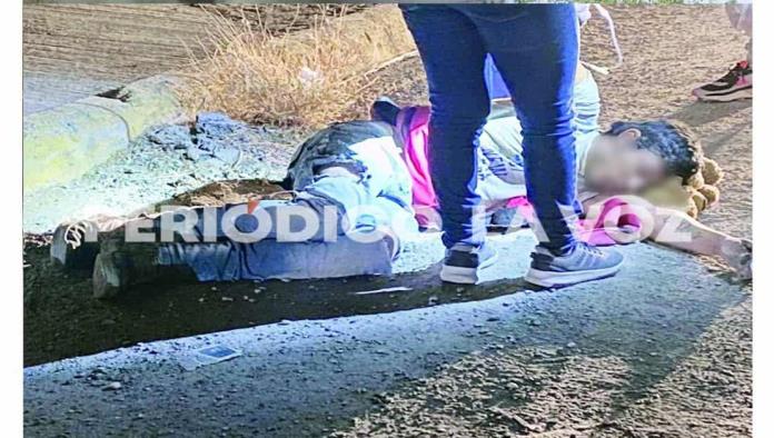 Casi mata a motociclista 