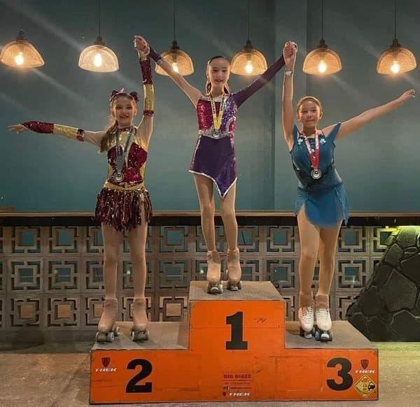 Destacan patinadoras en copa FEMEPAR 2023
