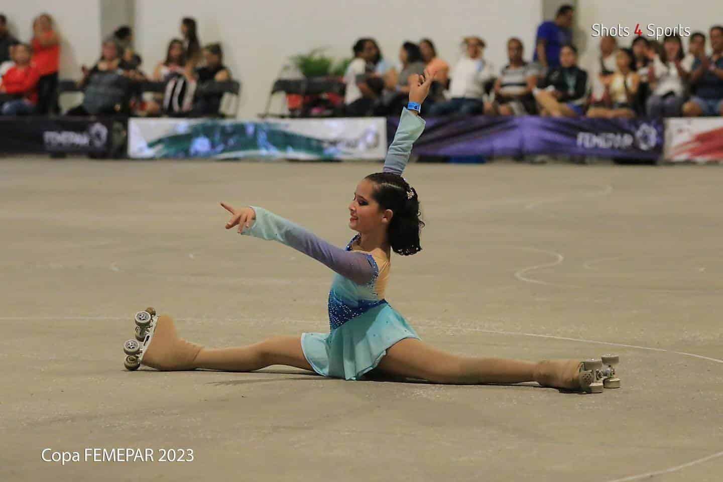 Destacan patinadoras en copa FEMEPAR 2023