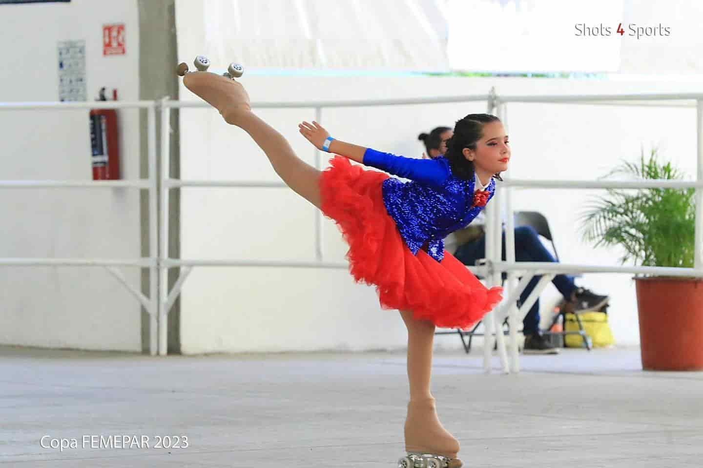 Destacan patinadoras en copa FEMEPAR 2023